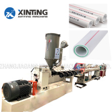 Single Screw HDPE PPR PP PE LLDPE LDPE Pipe Extruder Plastic Production Line